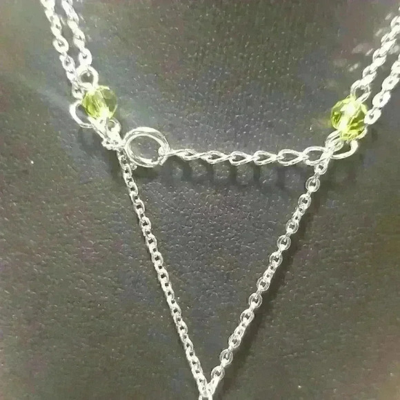 Beautiful faux gemstone necklace - Picture 3 of 3